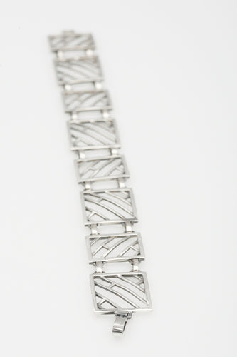 Abacus sterling silver bracelet